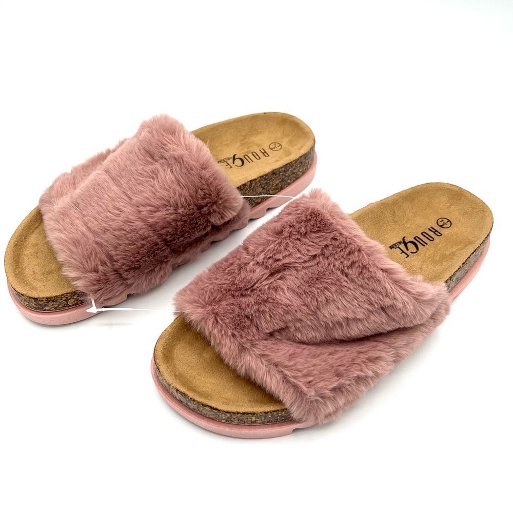 Rogue Faux Fur Slide